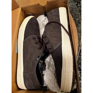 TOMS Carlo Terrain Water Resistant Sneaker Men's Size 9.5 Pavement Grey suede